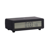 Budík Berlín LCD s nabíjačkou Karlsson KA6156BK, čierna
